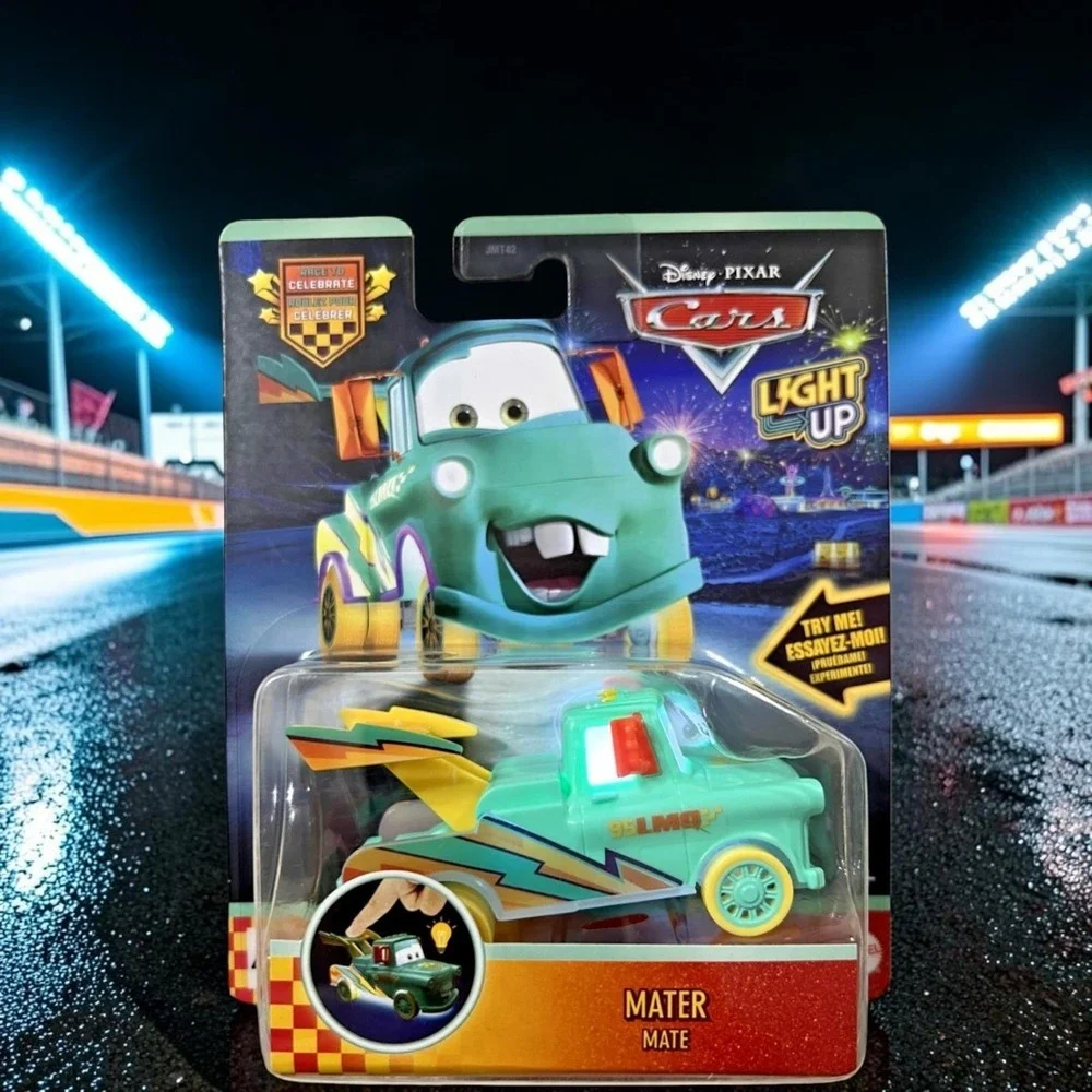 2026 DISNEY PIXAR CARS LIGHT UP RACE TO CELEBRATE SET OF 6 **NEW RELEASES**